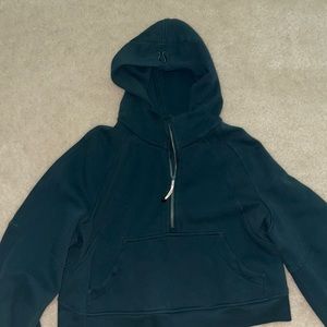 Lululemon dark teal scuba hoodie size XS/S